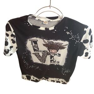 Black and White Graphic T-Shirt